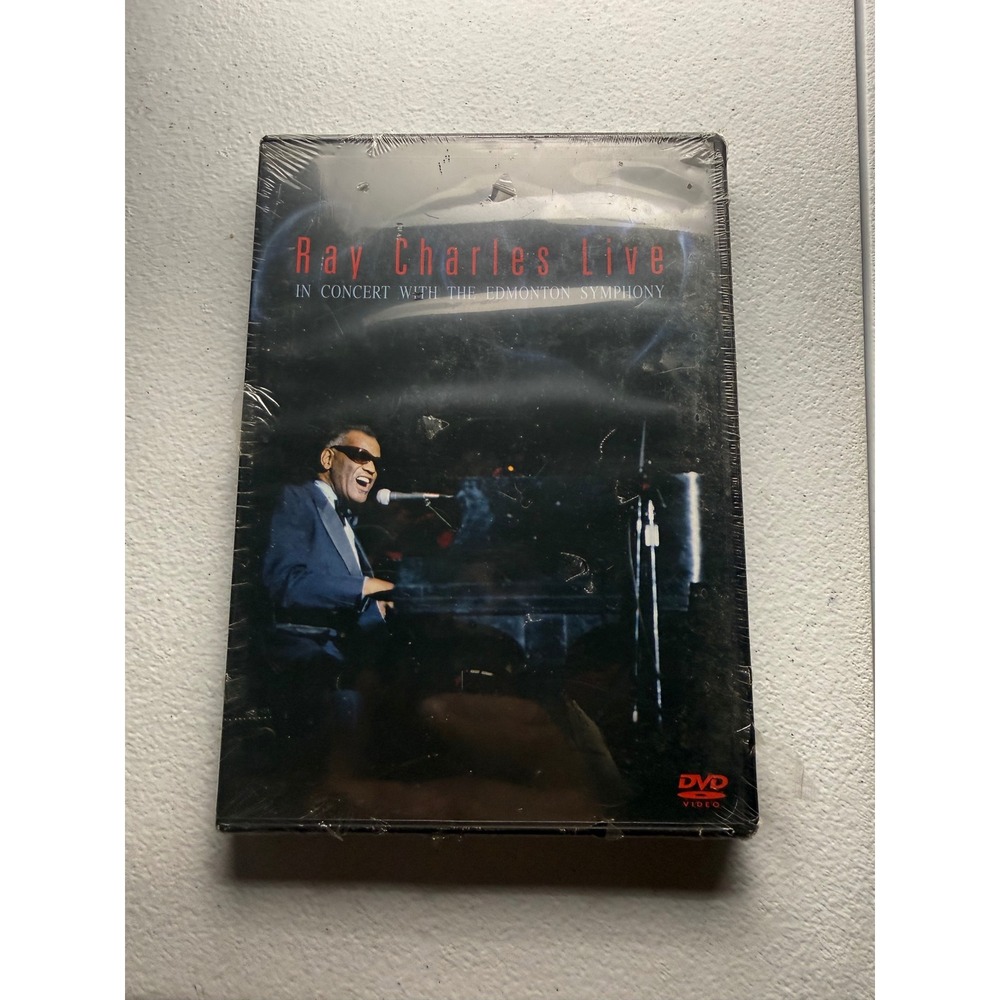 Ray Charles Live In Concert With The Edmonton Symphony DVD 1981 Soul Jazz Music